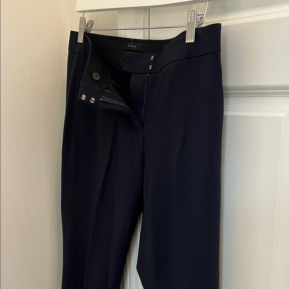 J. Crew Navy Dress Pants tollegno 1900 favorite fit size 2